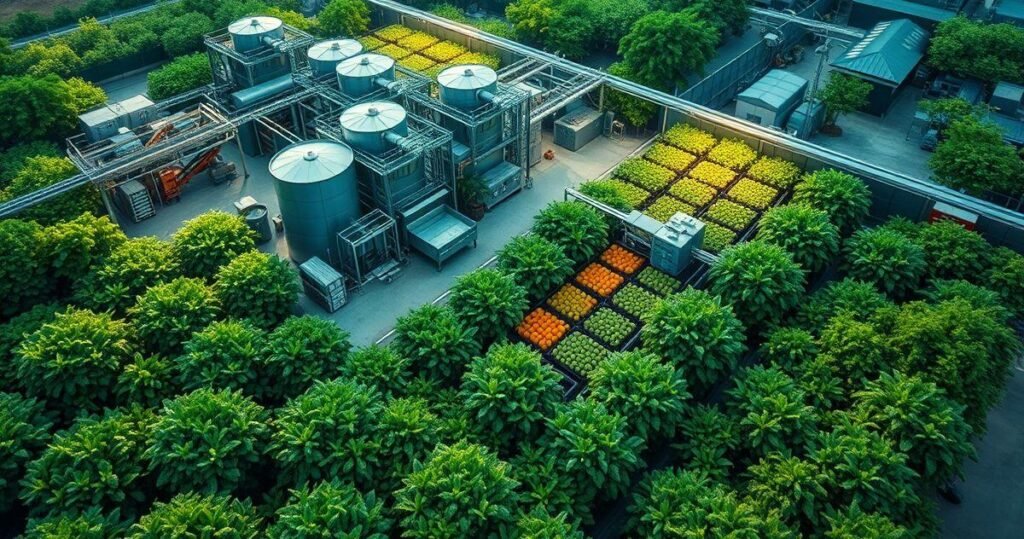 alimentação industrial